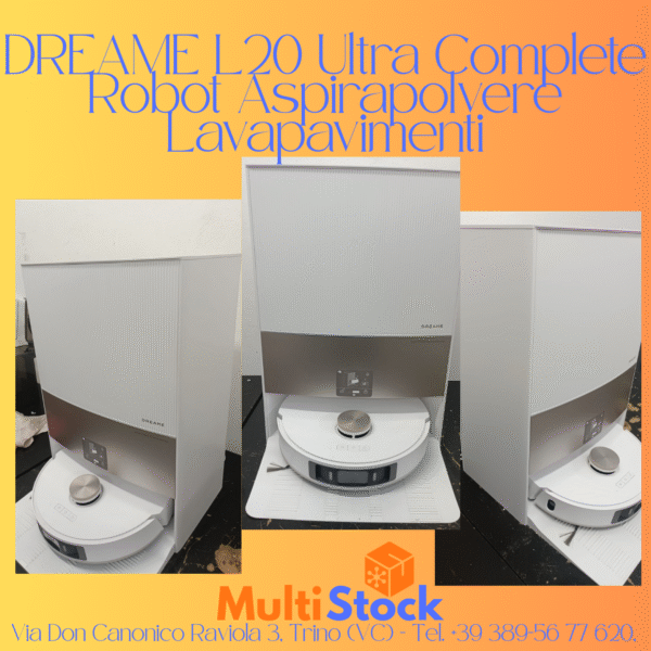 DREAME L20 Ultra Complete Robot Aspirapolvere Lavapavimenti